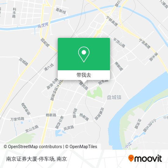 南京证券大厦-停车场地图