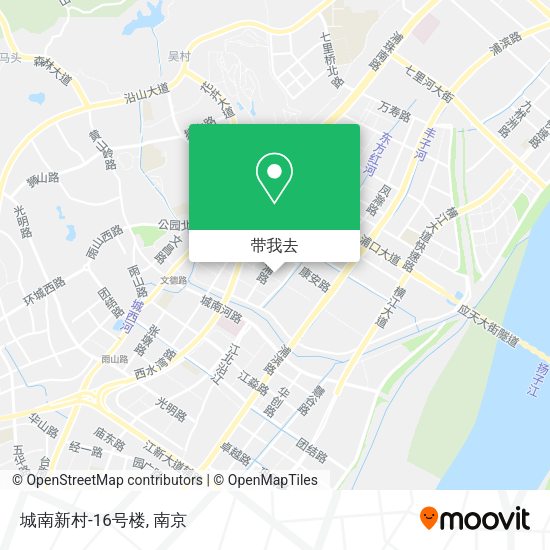 城南新村-16号楼地图
