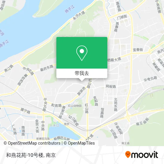 和燕花苑-10号楼地图