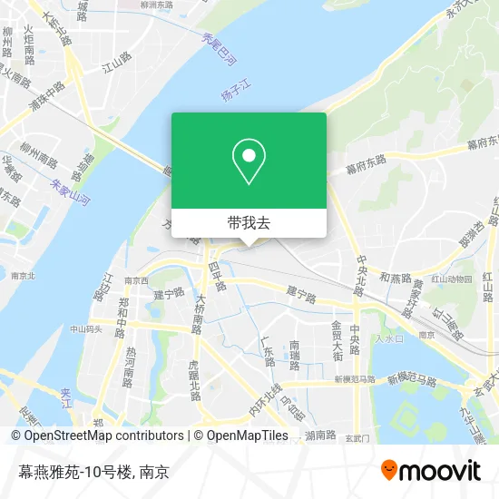 幕燕雅苑-10号楼地图