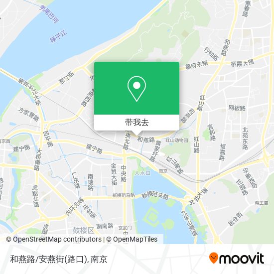 和燕路/安燕街(路口)地图