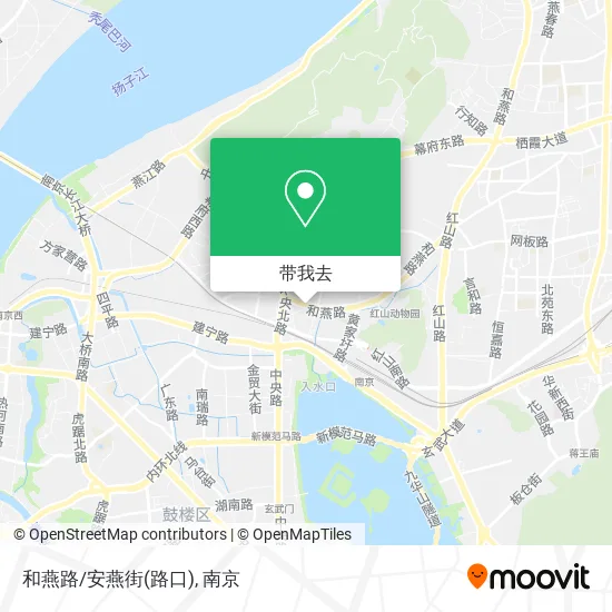 和燕路/安燕街(路口)地图