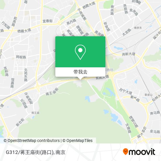 G312/蒋王庙街(路口)地图