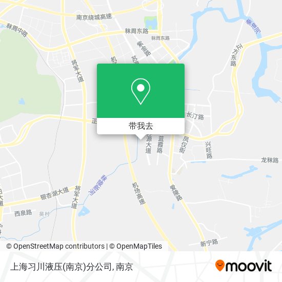 上海习川液压(南京)分公司地图