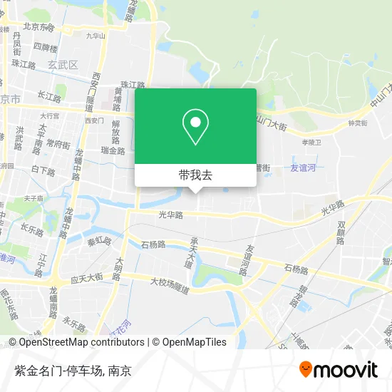 紫金名门-停车场地图