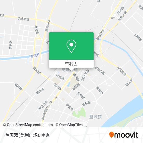 鱼无双(美利广场)地图