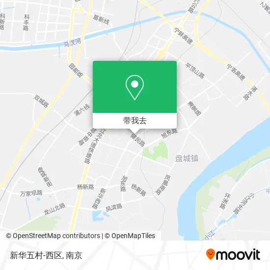 新华五村-西区地图