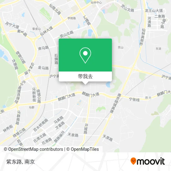 紫东路地图