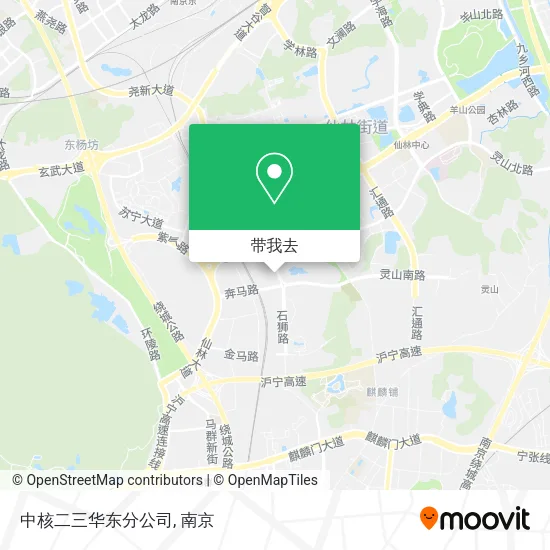 中核二三华东分公司地图