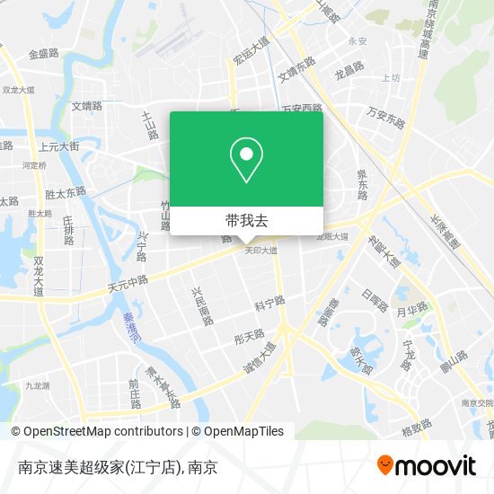 南京速美超级家(江宁店)地图