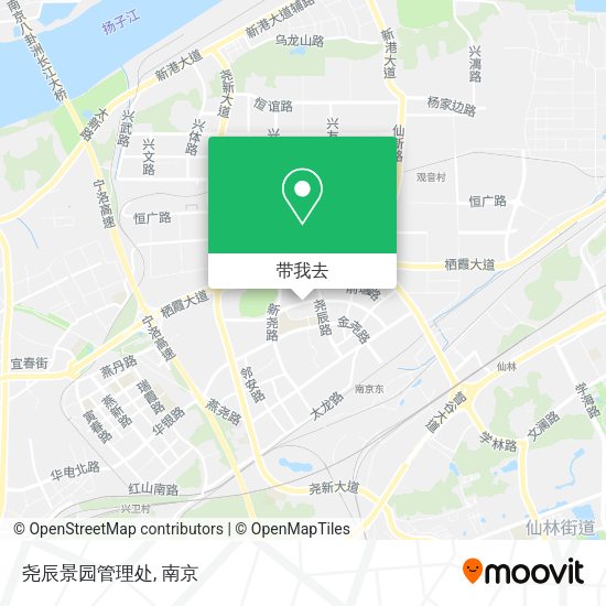 尧辰景园管理处地图