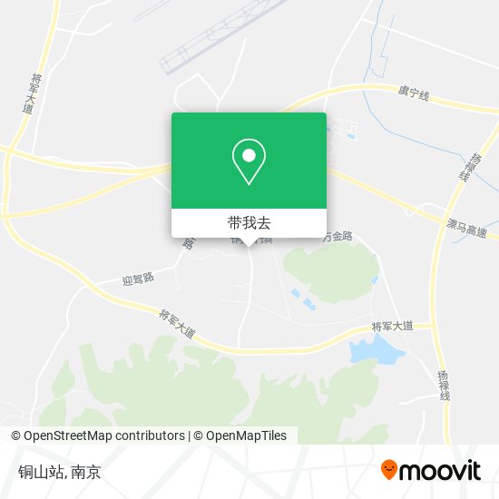 铜山站地图