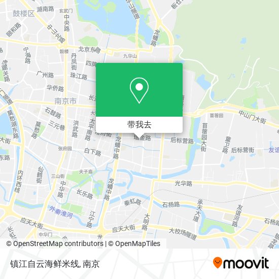 镇江自云海鲜米线地图