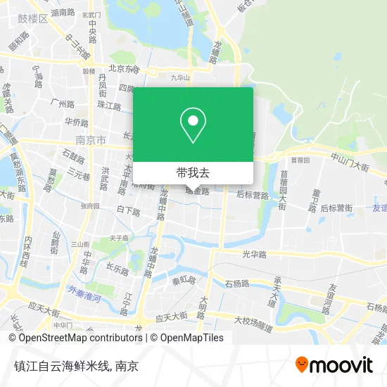 镇江自云海鲜米线地图