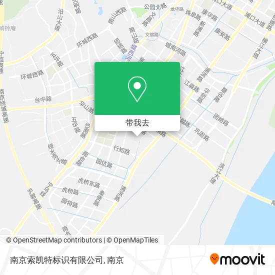 南京索凯特标识有限公司地图