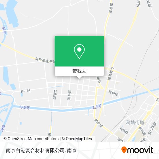 南京白港复合材料有限公司地图