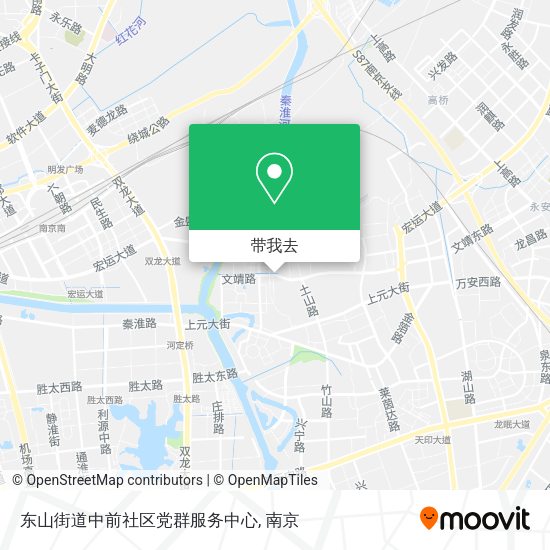 东山街道中前社区党群服务中心地图