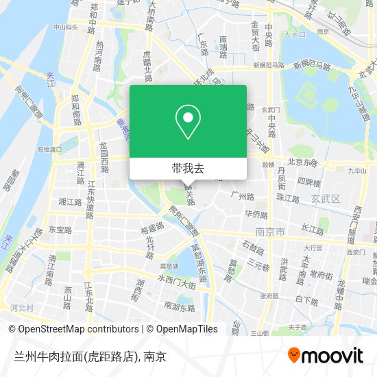 兰州牛肉拉面(虎距路店)地图