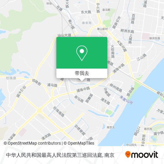 中华人民共和国最高人民法院第三巡回法庭地图