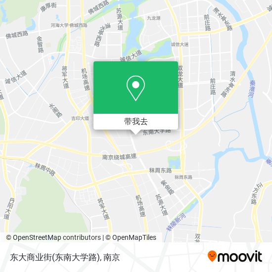 东大商业街(东南大学路)地图