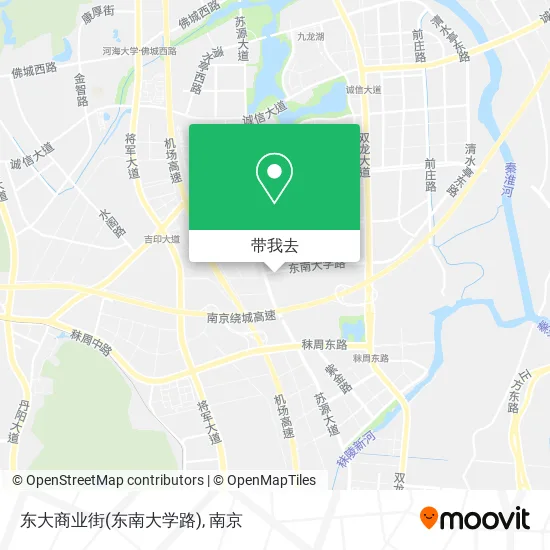 东大商业街(东南大学路)地图