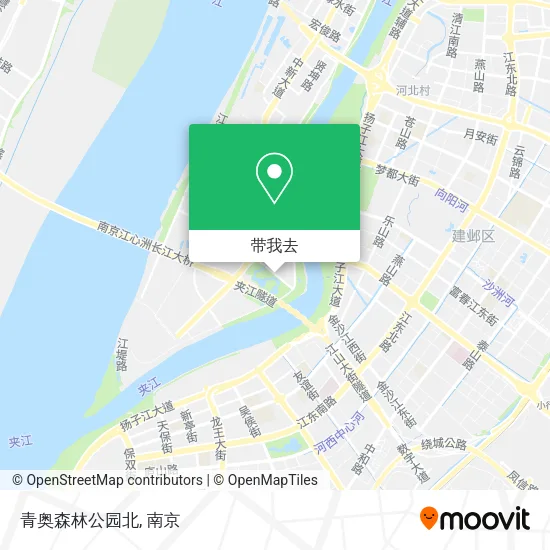 青奥森林公园北地图
