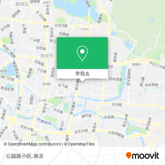 公园路小区地图