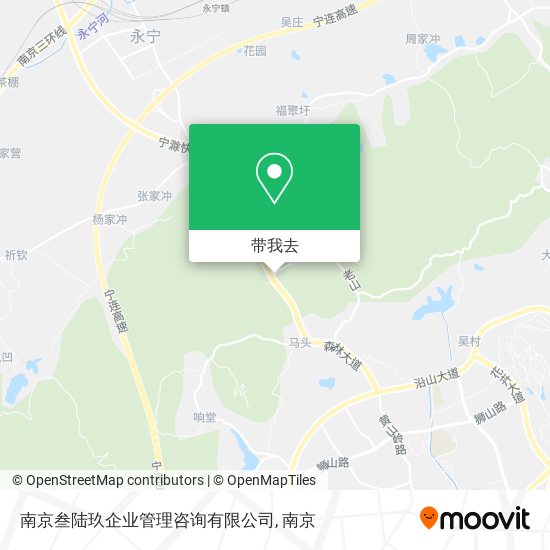 南京叁陆玖企业管理咨询有限公司地图