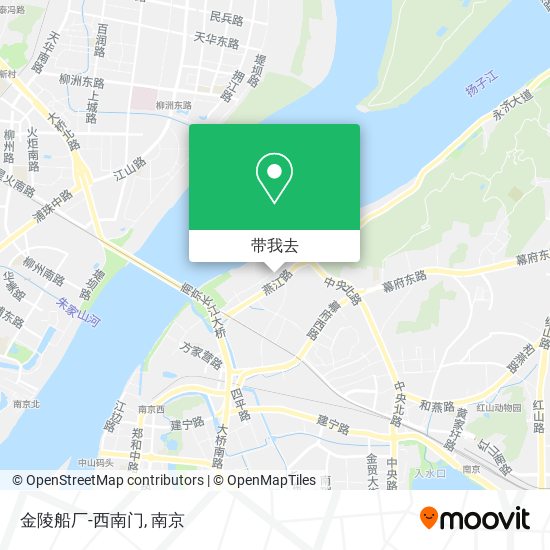 金陵船厂-西南门地图