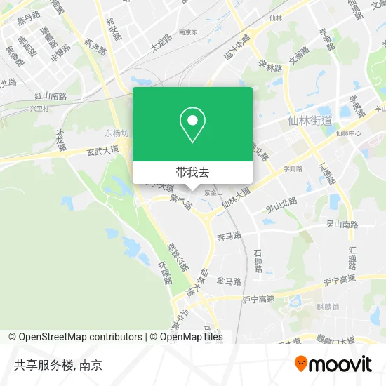 共享服务楼地图