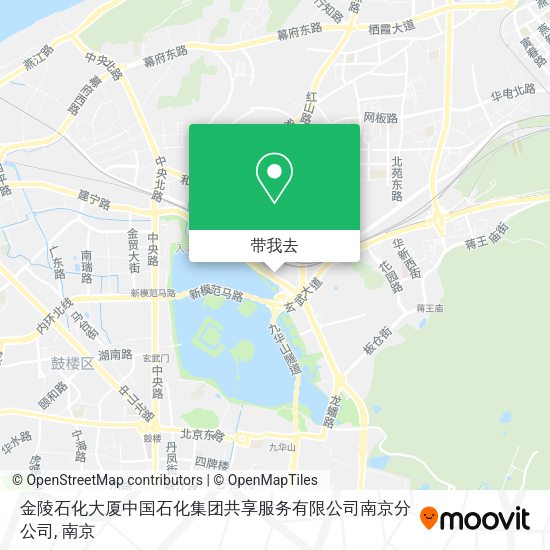 金陵石化大厦中国石化集团共享服务有限公司南京分公司地图