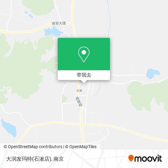 大润发玛特(石湫店)地图