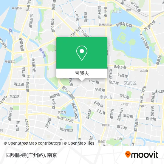 四明眼镜(广州路)地图
