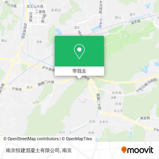 南京恒建混凝土有限公司地图