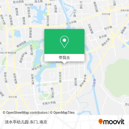 清水亭幼儿园-东门地图
