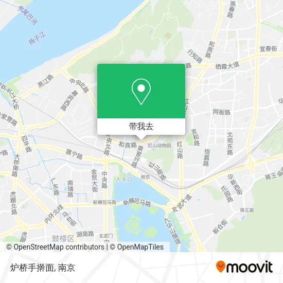 炉桥手擀面地图