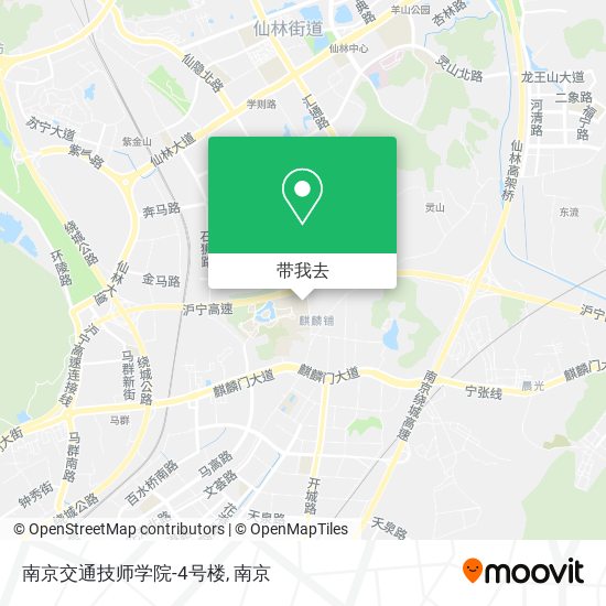 南京交通技师学院-4号楼地图