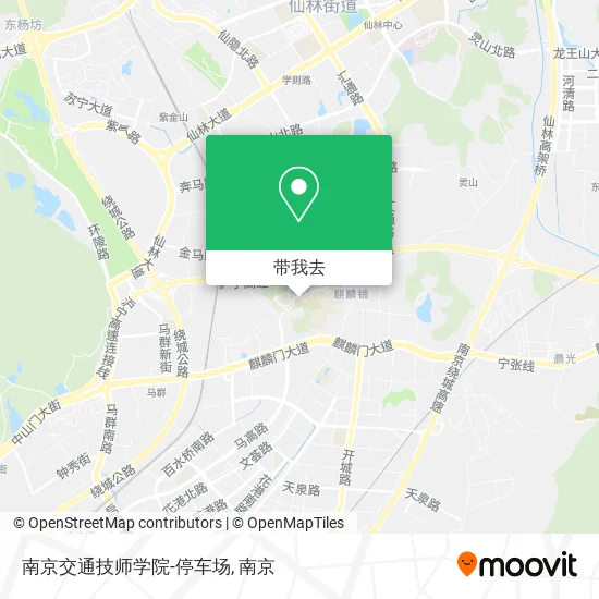南京交通技师学院-停车场地图