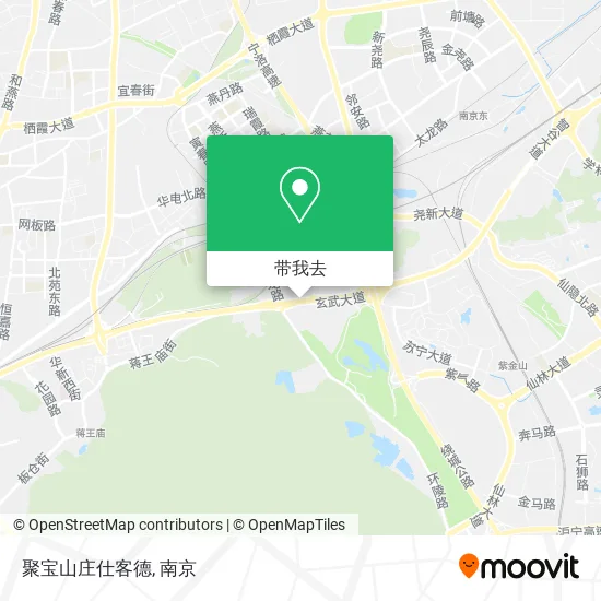 聚宝山庄仕客德地图