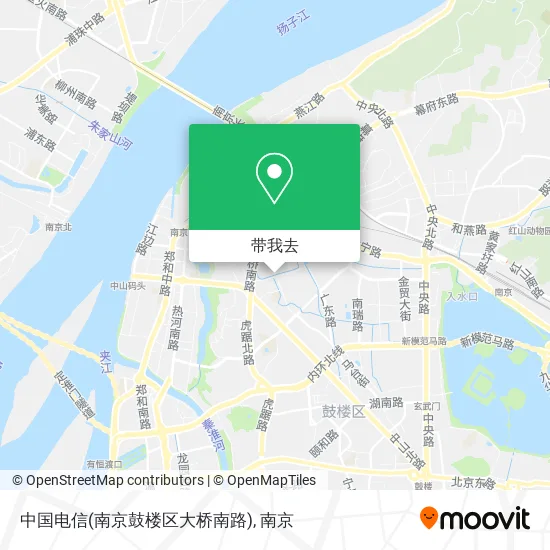 中国电信(南京鼓楼区大桥南路)地图