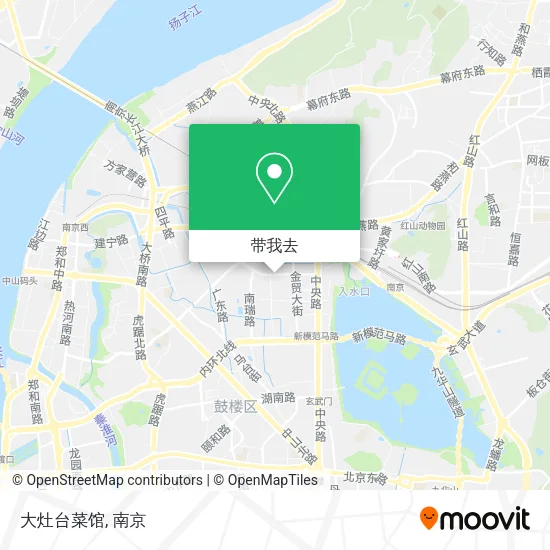 大灶台菜馆地图