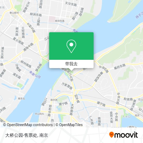 大桥公园-售票处地图