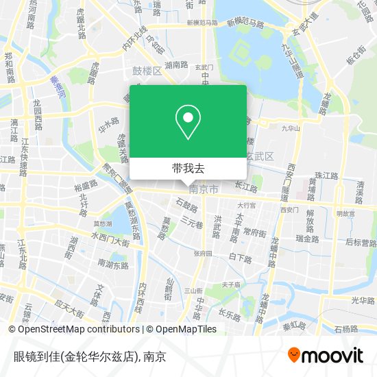 眼镜到佳(金轮华尔兹店)地图