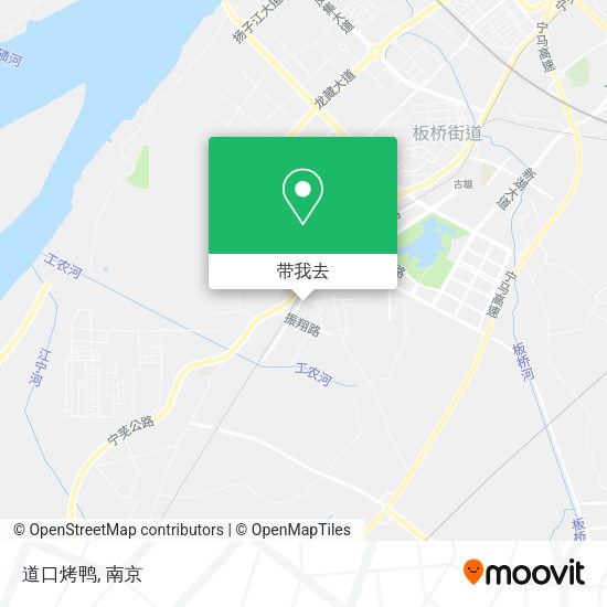 道口烤鸭地图