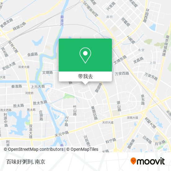 百味好粥到地图