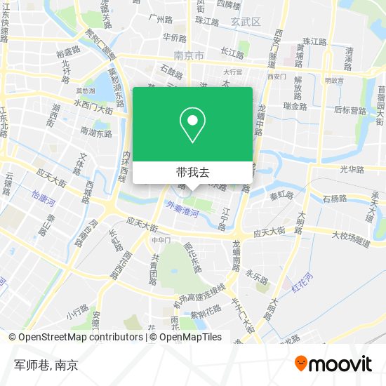 军师巷地图