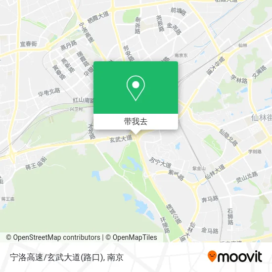 宁洛高速/玄武大道(路口)地图