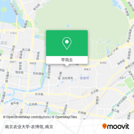 南京农业大学-农博馆地图