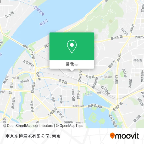 南京东博展览有限公司地图