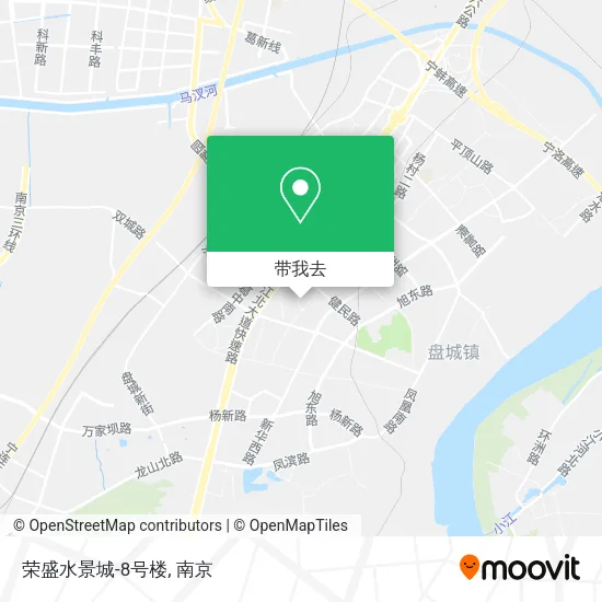 荣盛水景城-8号楼地图